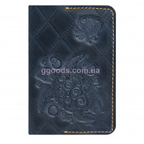 Обложка для паспорта Turtle Blue