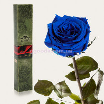 Долгосвежая роза Синий Сапфир 7 карат