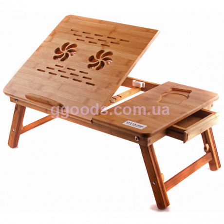 Бамбуковый столик для ноутбука T-26