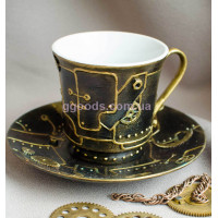 Чашка для чая или кофе в стиле стимпанк