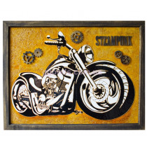 Картина на стекле Мотоцикл
