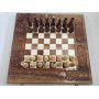 Шахматы-нарды деревянные ручной работы Львы