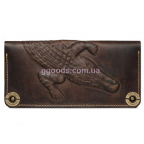Кожаный кошелек Alligator