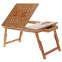 Бамбуковый столик для ноутбука T-28