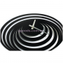 Настенные часы Hypnosis черные Glozis B-009