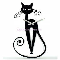 Часы оригинальные Черный кот Elegant