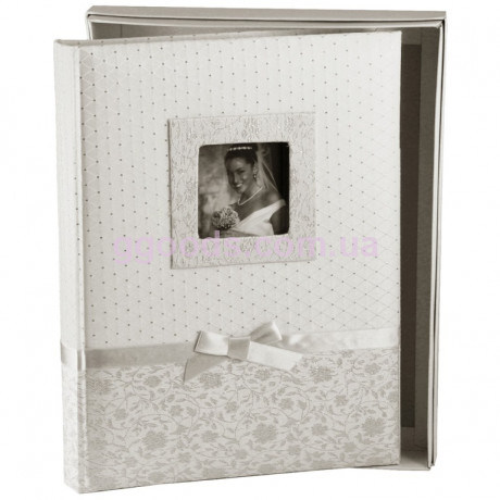Свадебный фотоальбом Silvia 60 страниц бордового цвета