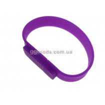 Флешка фиолетовый Браслет прямоугольный