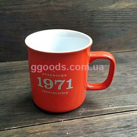 Чашка Starbucks Orange 1971