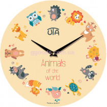 Детские часы "Animals of the world"