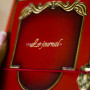 Ежедневник со сменным блоком листов кожаный женский Версаль красный
