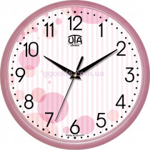 Настенные часы "Розовые круги"
