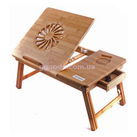 Бамбуковый столик для ноутбука T25