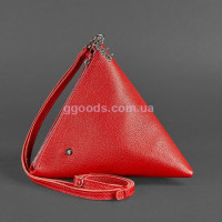 Сумка-косметичка красная "Пирамида"