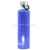 Бутылка для воды 1 литр синяя Cheeki