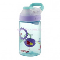 Детская бутылка для воды Contigo 415 мл Gizmo Sip Ultramarine Wind Up Bird Graphic