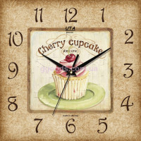 Настенные часы Cupcake