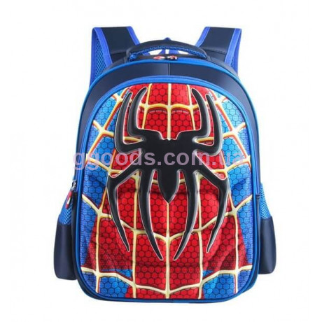Рюкзак школьный Spiderman logo темно-синий