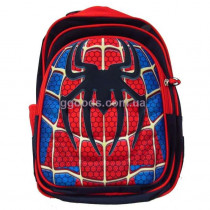 Рюкзак школьный Spiderman logo черный