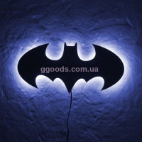 Настенная лампа Бэтмен синий свет