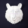 Настенный декор Медведь белый