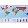 Скретч карта мира Flags Edition готовый подарок
