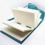 Блокнот кожаный голубой А5 чистые листы Comfy strap