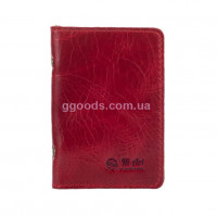 Обложка-органайзер для ID паспорта и карт красная