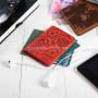 Обложка-органайзер для ID паспорта Buta Art красная