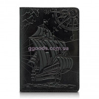 Обложка для паспорта "Discoveries" черная