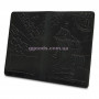 Обложка для паспорта "Discoveries" черная