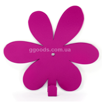 Вешалка настенная Flower Purple