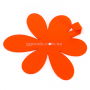 Вешалка настенная Flower Orange