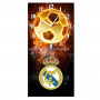 Часы ФК Реал Мадрид настенные из стекла