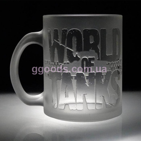 Чашка World of tanks для чая и кофе стеклянная