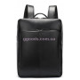 Рюкзак кожаный Винтаж черный с отделением для ноутбука
