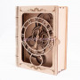 Настенные часы с деревянным механизмом Книга AllFesCo