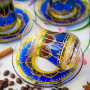 Стаканчики для чая с блюдцами Марокко 2 шт