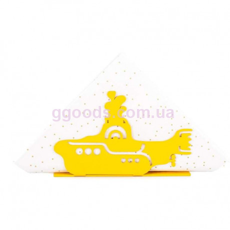 Салфетница Желтая подводная лодка металл Yellow submurine