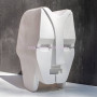 Статуэтка Баухаус Bauhaus декоративная гипсовая белая 32 см