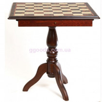 Шахматный стол с местом для фигур 75х75 см