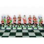 Шахматные фигуры "Футболисты" SP202 малый размер Nigri Scacchi 