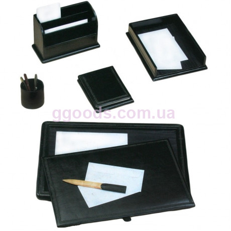 Настольный кожаный набор Fret Black (04SO000001)