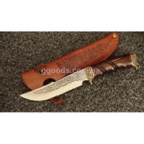 Нож Орион коричневый 40Х13
