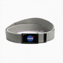 Ремень NASA серый