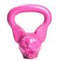 Гиря для кроссфита Кошка розовая 6 кг спортивная на подарок