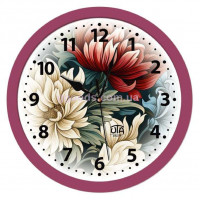 Часы настенные Цветы
