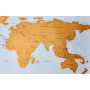 Настенная карта мира Scratch Map на русском языке