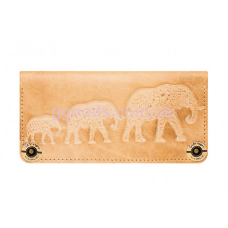 Кожаный кошелек Three Elephants